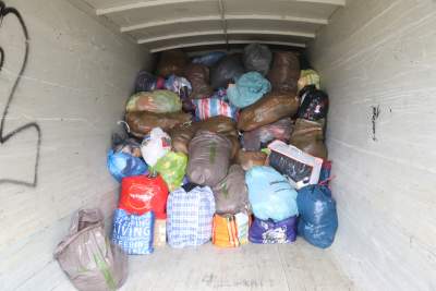 Tony darów dla walczącej Ukrainy, fot. B Świerzowski, Jan Graczyński (dron) - zdjęcie 31