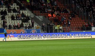 Dzień Kibica Cracovii. Solidarni z Ukrainą podczas meczu z Niecieczą - zdjęcie 7