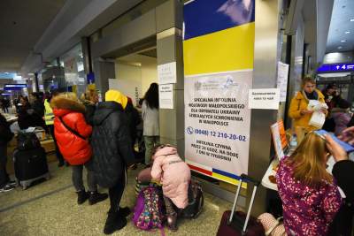 Dworzec Główny: punkt recepcyjny dla uchodźców z Ukrainy - zdjęcie 16