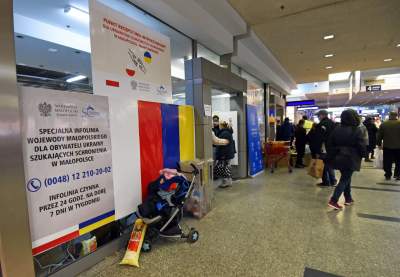 Dworzec Główny: punkt recepcyjny dla uchodźców z Ukrainy - zdjęcie 22