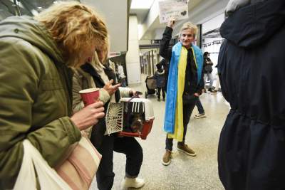 Dworzec Główny: punkt recepcyjny dla uchodźców z Ukrainy - zdjęcie 14