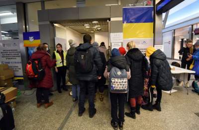 Dworzec Główny: punkt recepcyjny dla uchodźców z Ukrainy - zdjęcie 20