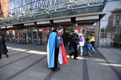 Dworzec Główny: punkt recepcyjny dla uchodźców z Ukrainy - zdjęcie 23