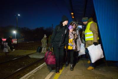 Stacja Olkusz: szerokotorową linią docierają kolejne pociągi z Ukrainy - zdjęcie 4