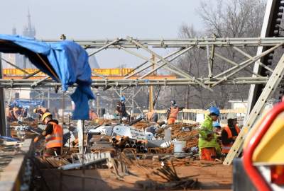 Ten nowy most kolej wykorzysta już w połowie roku. Imponująca budowa - zdjęcie 28