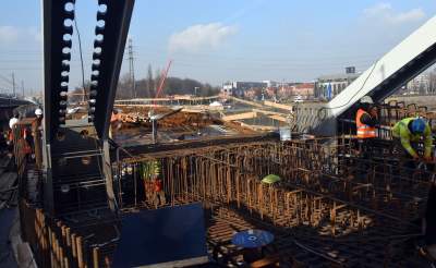 Ten nowy most kolej wykorzysta już w połowie roku. Imponująca budowa - zdjęcie 22