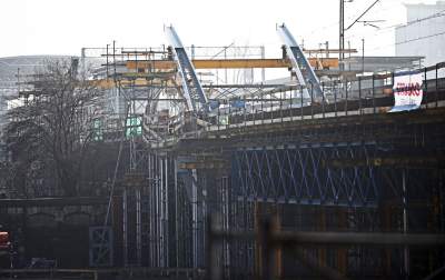 Ten nowy most kolej wykorzysta już w połowie roku. Imponująca budowa - zdjęcie 5