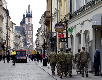 Amerykańscy żołnierze w Krakowie. Na co dzień stacjonują w Polsce gdzie indziej... - zdjęcie 5