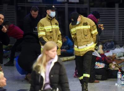 Krakowski dworzec tułaczy. Dzień szesnasty. Fot. Marek Lasyk - zdjęcie 23