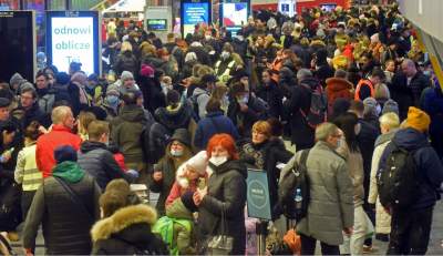 Krakowski dworzec tułaczy. Dzień szesnasty. Fot. Marek Lasyk - zdjęcie 20