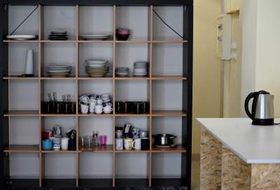 Zamieszka tu kilkuset uchodźców z Ukrainy. Sale pomalowali studenci ASP - zdjęcie 19