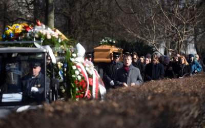 Kraków pożegnał Zofię Gołubiew, spoczęła w Alei Zasłużonych - zdjęcie 3