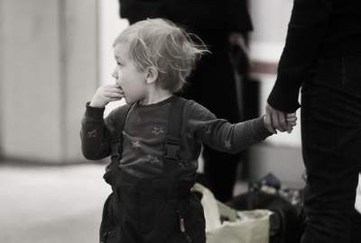 Dzieci z dworca Kraków Główny. Miasto przyjęło kilkadziesiąt tysięcy małych uchodźców - zdjęcie 22