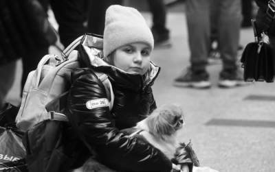 Dzieci z dworca Kraków Główny. Miasto przyjęło kilkadziesiąt tysięcy małych uchodźców - zdjęcie 24