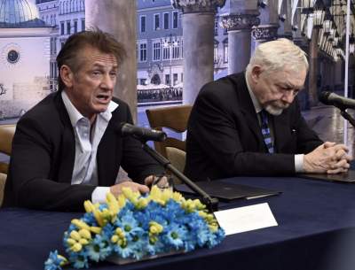 Sean Penn w Krakowie. W obiektywie Marka Lasyka - zdjęcie 10