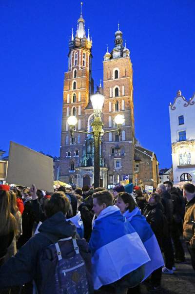 „Putin idi nahui“. Manifestacja poparcia dla walczącej Ukrainy - zdjęcie 35