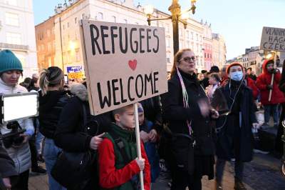 „Putin idi nahui“. Manifestacja poparcia dla walczącej Ukrainy - zdjęcie 15