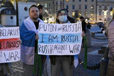 „Putin idi nahui“. Manifestacja poparcia dla walczącej Ukrainy - zdjęcie 21