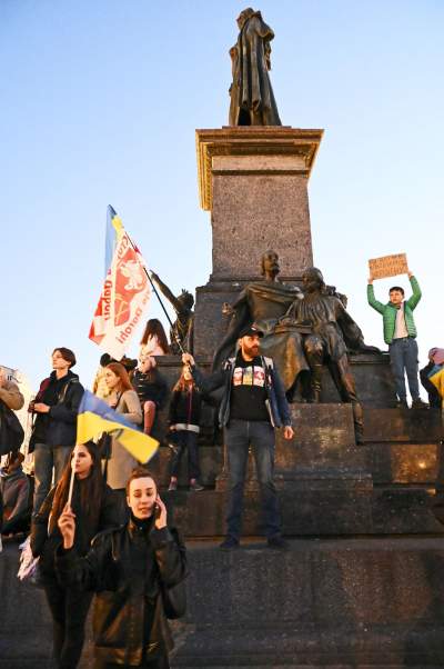 „Putin idi nahui“. Manifestacja poparcia dla walczącej Ukrainy - zdjęcie 34