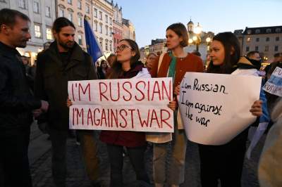 „Putin idi nahui“. Manifestacja poparcia dla walczącej Ukrainy - zdjęcie 23