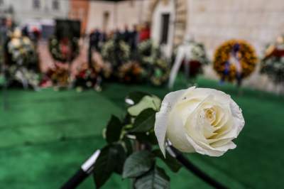 Przez centrum Krakowa przeszedł kondukt z prochami Krzysztofa Pendereckiego - zdjęcie 32