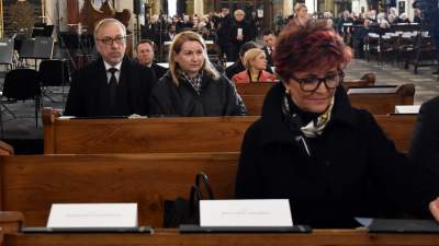 Złożenie prochów Krzysztofa Pendereckiego Panteonie Narodowym. Uroczystość z udziałem Prezydenta RP - zdjęcie 15