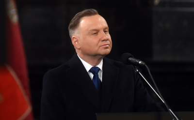 Wszystkie twarze prezydenta Dudy. W obiektywie Marka Lasyka - zdjęcie 8