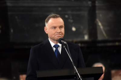 Wszystkie twarze prezydenta Dudy. W obiektywie Marka Lasyka - zdjęcie 7