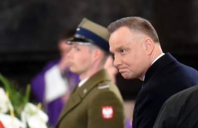 Wszystkie twarze prezydenta Dudy. W obiektywie Marka Lasyka - zdjęcie 1