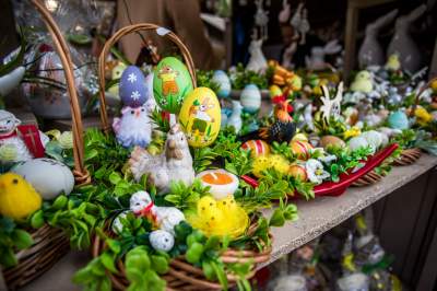 Drzewko emausowe i inne wielkanocne tradycje na Rynku, fot. Jan Graczyński - zdjęcie 10