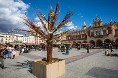 Drzewko emausowe i inne wielkanocne tradycje na Rynku, fot. Jan Graczyński - zdjęcie 5