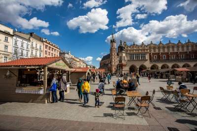Drzewko emausowe i inne wielkanocne tradycje na Rynku, fot. Jan Graczyński - zdjęcie 26