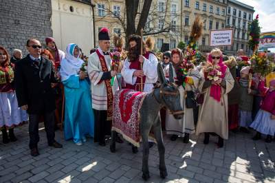 Niedziela Palmowa w Krakowie w obiektywie Jana Graczyńskiego - zdjęcie 20