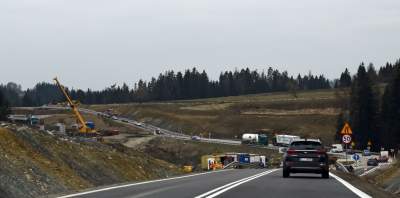 A na budowie nowej "zakopianki" praca wre... - zdjęcie 3