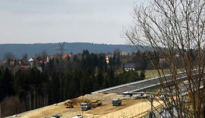 A na budowie nowej "zakopianki" praca wre... - zdjęcie 20