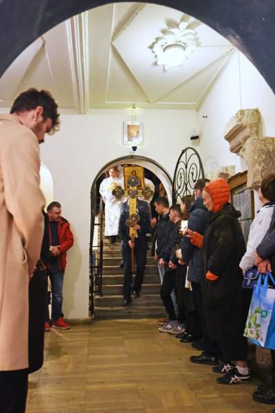 Prawosławna Wielkanoc w Krakowie, kilkugodzinna nocna liturgia - zdjęcie 23