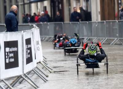 Ostro kręcili na trasie maratonu. Wygrał były żużlowiec - zdjęcie 5