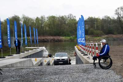 Pierwsza w Krakowie pochylnia do wodowania łódek na Wisłę - zdjęcie 1