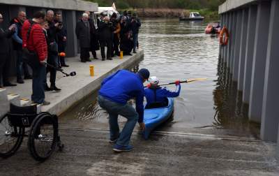Pierwsza w Krakowie pochylnia do wodowania łódek na Wisłę - zdjęcie 15