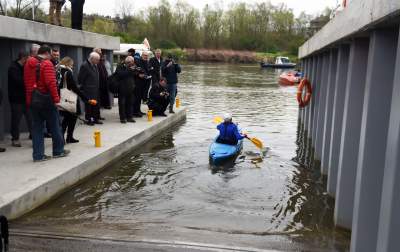 Pierwsza w Krakowie pochylnia do wodowania łódek na Wisłę - zdjęcie 16