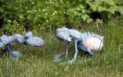 Smoczy Ogród na Wawelu, a w nim wystawa rzeźb Bronisława Chromego - zdjęcie 32