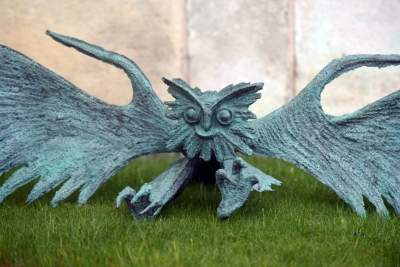 Smoczy Ogród na Wawelu, a w nim wystawa rzeźb Bronisława Chromego - zdjęcie 16