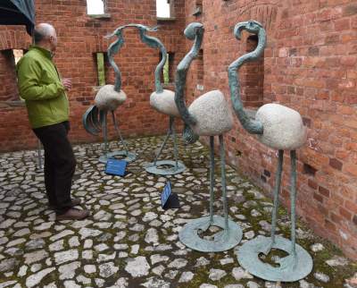 Smoczy Ogród na Wawelu, a w nim wystawa rzeźb Bronisława Chromego - zdjęcie 24