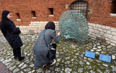 Smoczy Ogród na Wawelu, a w nim wystawa rzeźb Bronisława Chromego - zdjęcie 36