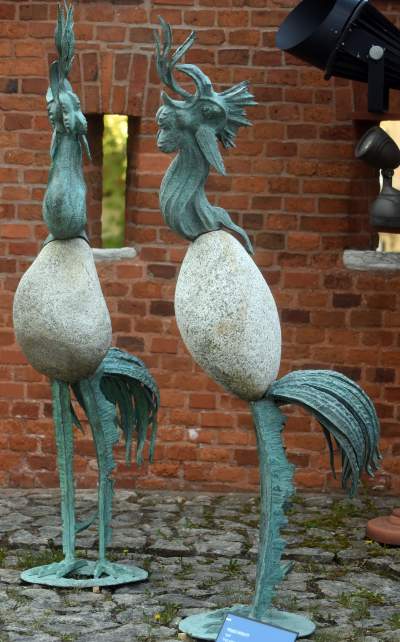 Smoczy Ogród na Wawelu, a w nim wystawa rzeźb Bronisława Chromego - zdjęcie 3