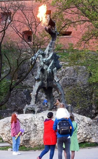 Miał być fontanną. 50 lat temu powstał słynny pomnik Smoka Wawelskiego - zdjęcie 6