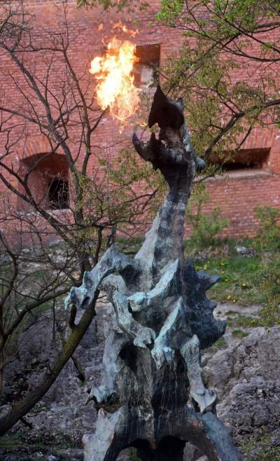 Miał być fontanną. 50 lat temu powstał słynny pomnik Smoka Wawelskiego - zdjęcie 7