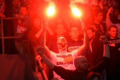 Emocje były, goli zabrakło. Krakowskie derby w obiektywie - zdjęcie 11