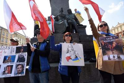 Protestują każdego dnia wojny. W samo południe na Rynku - zdjęcie 12