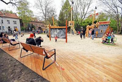 Młynówka Królewska – najdłuższy park w Polsce! Ahoj przygodo na nowym placu zabaw - zdjęcie 4